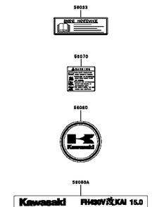 Part Location Diagram of KM-56080-0759 Cub Cadet Lable-Brand